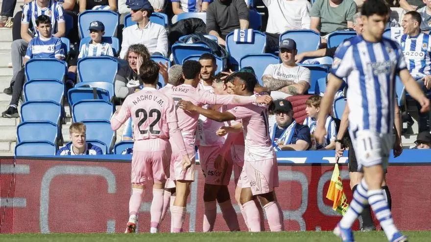 ¡Viñas repite! Real Oviedo 2-0 Real Sociedad