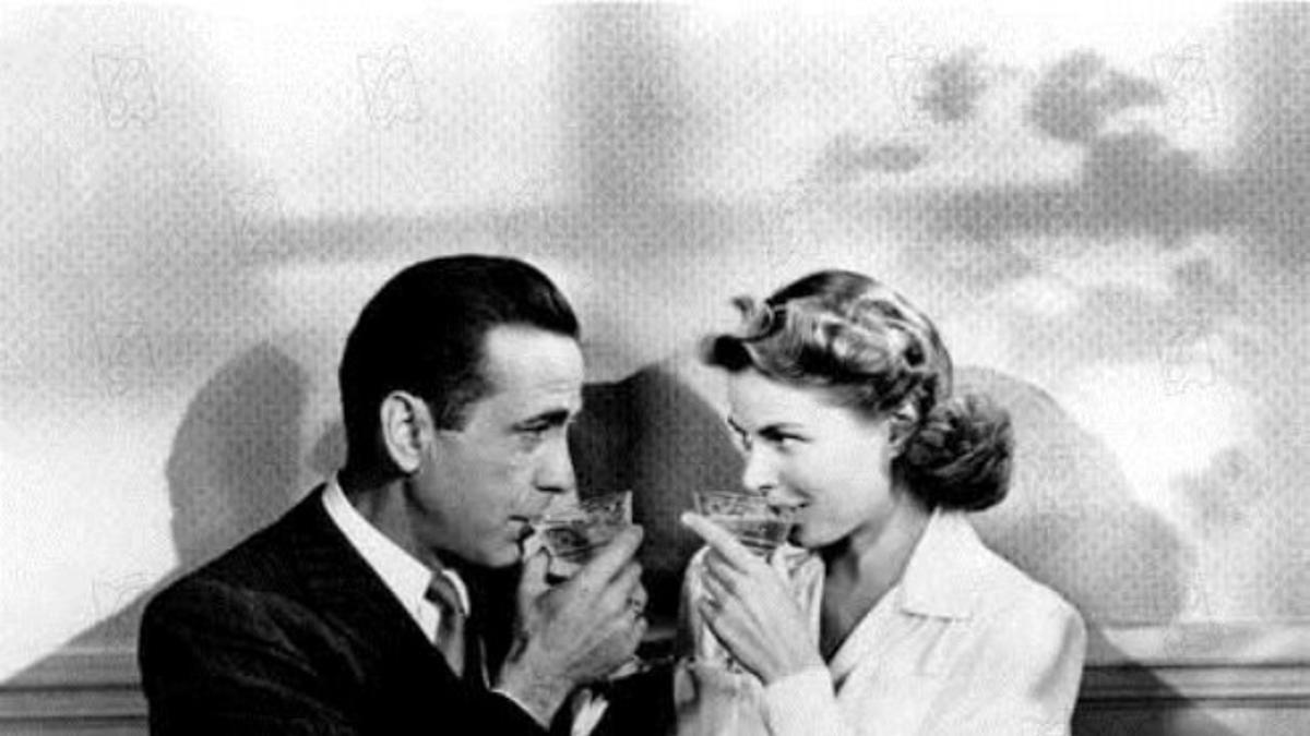 Escena de la película Casablanca