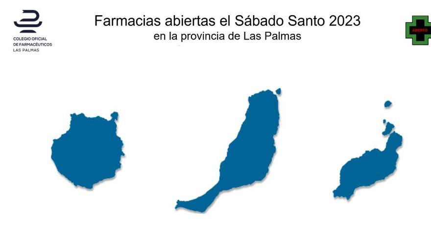 Las farmacias que trabajan el Sábado Santo en Gran Canaria, Lanzarote y Fuerteventura