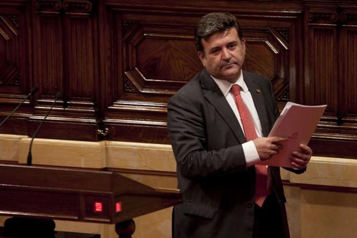 El diputat de Solidaritat Alfons López Tena, el 22 de setembre passat al Parlament. El diputat de Solidaritat Alfons López Tena, el 22 de setembre passat al Parlament.