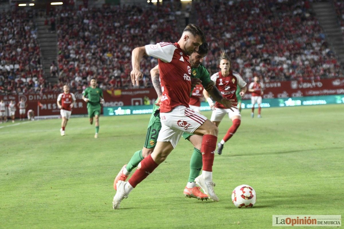 Así fue el encuentro del play off del Real Murcia y el Nástic en la lucha por el ascenso