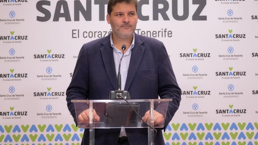 El segundo teniente de alcalde de Santa Cruz de Tenerife, el socialista José Ángel Martín.