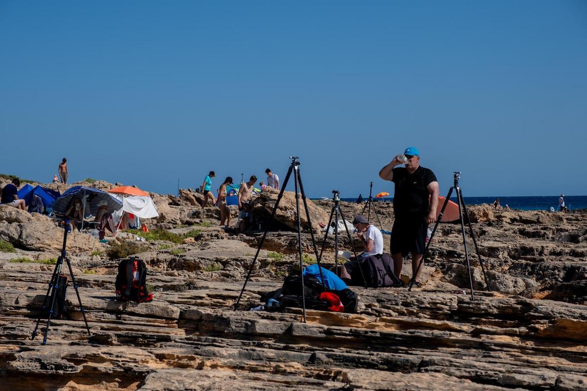Ses Salines se prepara para el eclipse del siglo en Mallorca Ses Salines se prepara para el eclipse del siglo en Mallorca