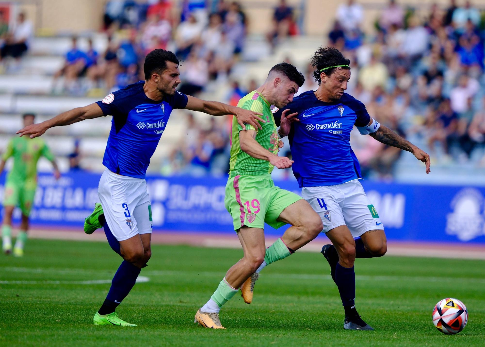 San Fernando CD y Málaga CF se reparten los puntos en el duelo que les ha enfrentado este domingo en la ciudad gaditana