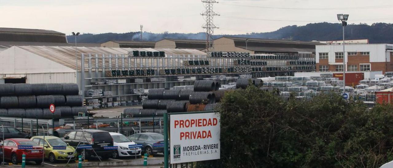 Planta de Moreda Riviere Trefilerías en Gijón.