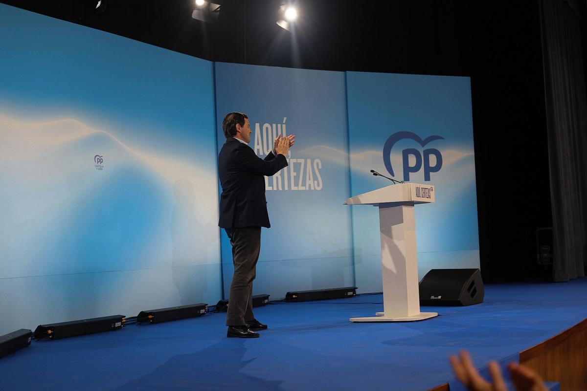 Las imágenes del acto de campaña de Mañueco en Zamora