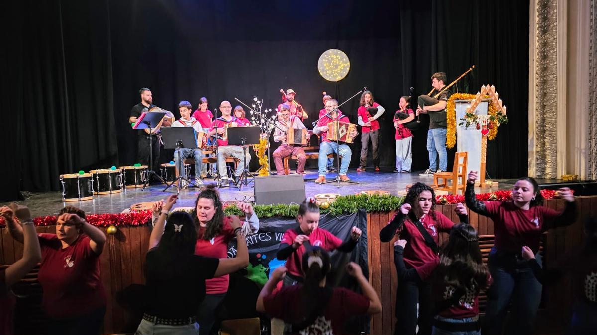 Un momento de las actuaciones del festival.