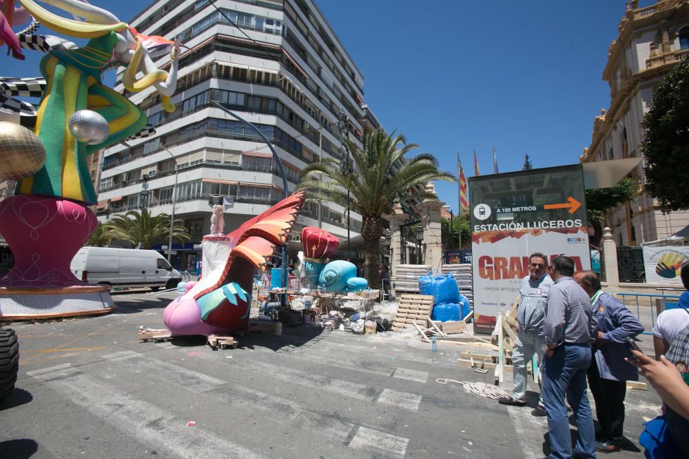 Hogueras de Alicante 2018: Los monumentos más ácidos