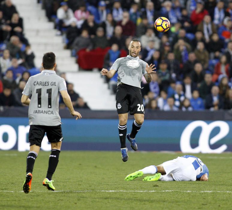 El Dépor sale goleado de Leganés