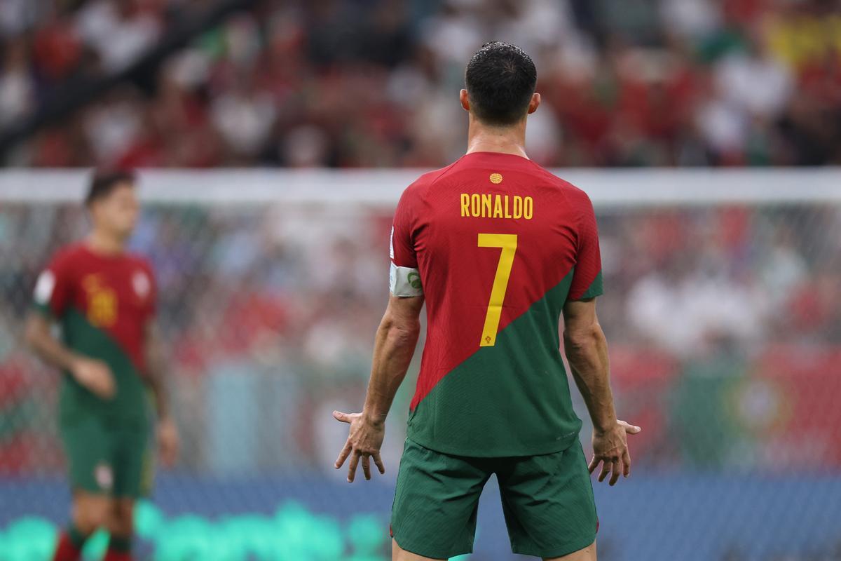 Cristiano Ronaldo, durante la victoria de Portugal ante Uruguay