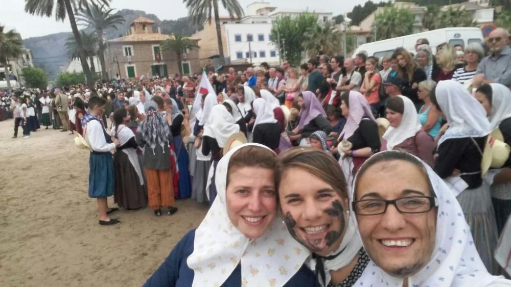 Desembarco de los piratas en el Port de Sóller