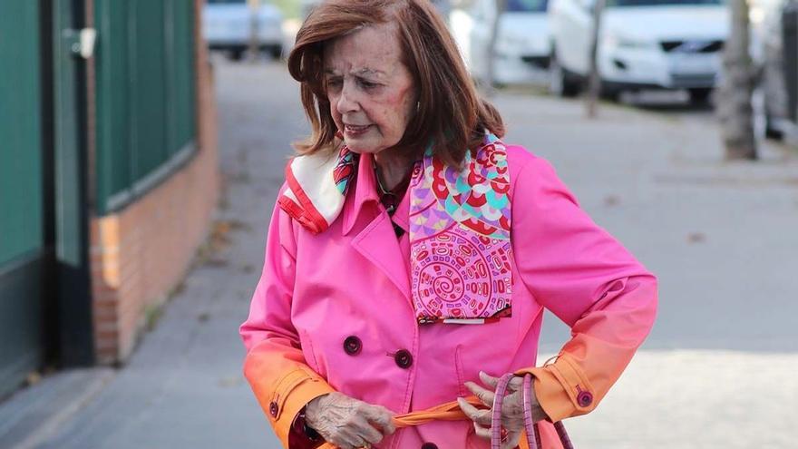 Las impactantes imagenes de la reaparición de María Teresa Campos tras su paso por el hospital