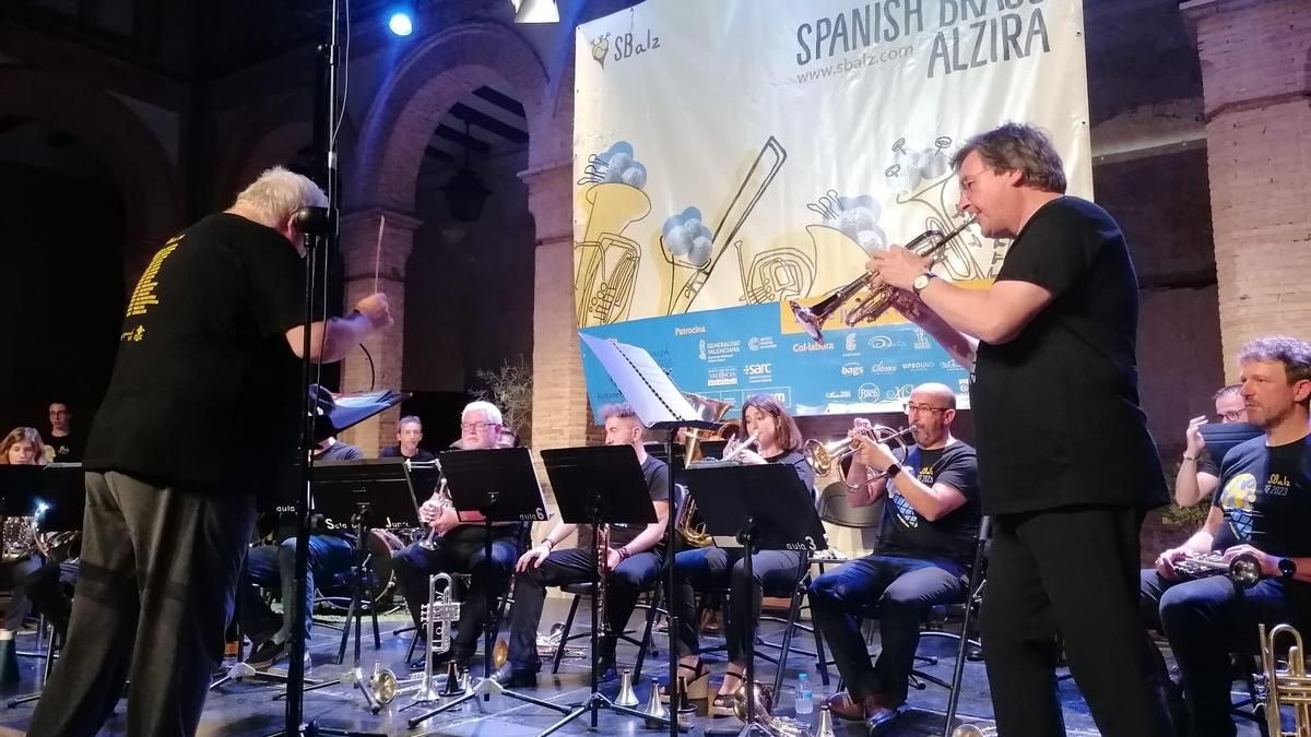 Uno de los conciertos en una edición anterior del Spanish Brass Alzira.