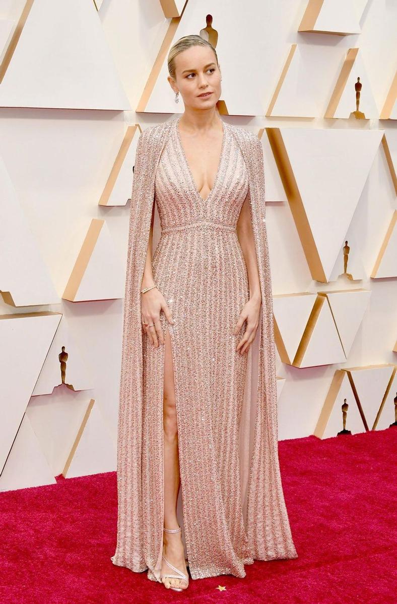 Brie Larson, en la alfombra roja de la 92 edición de los Oscar