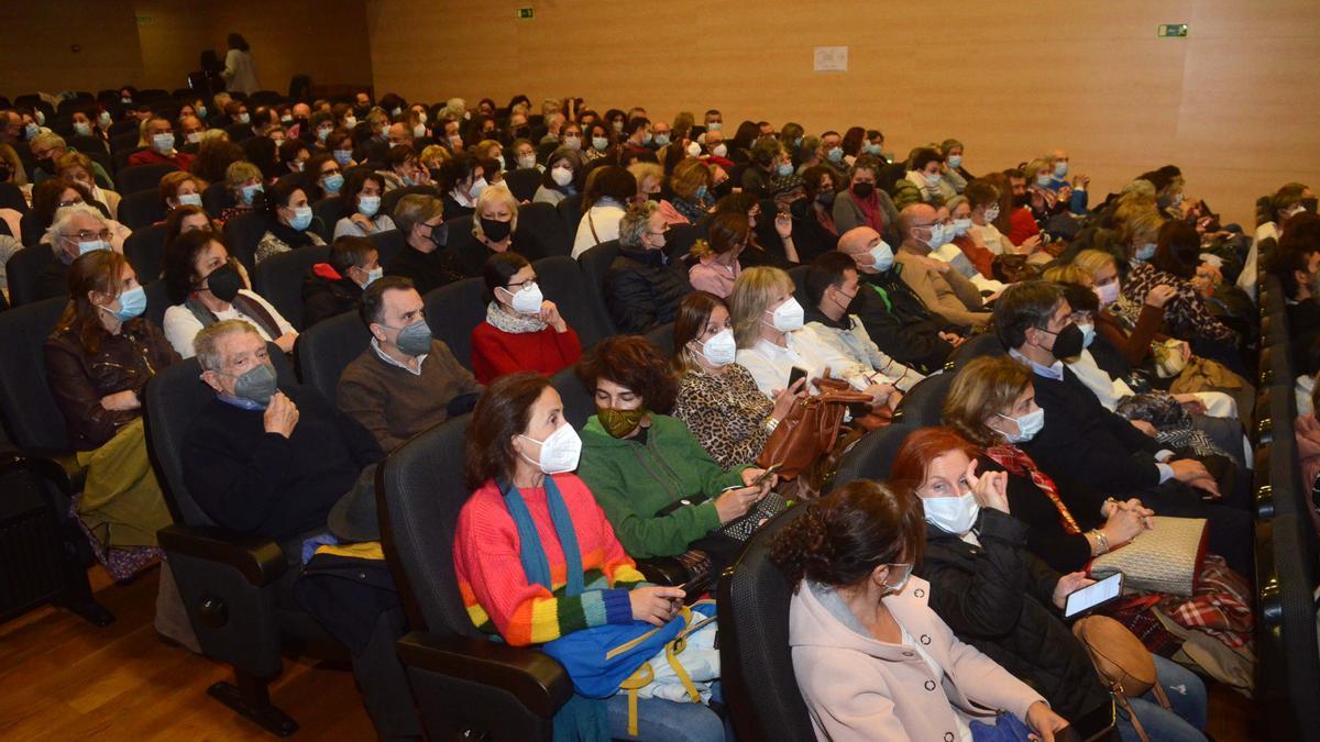 Público asistente a la función, en el Auditorio de A Xuventude