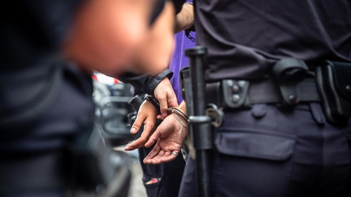 Agentes de la Policía Nacional.