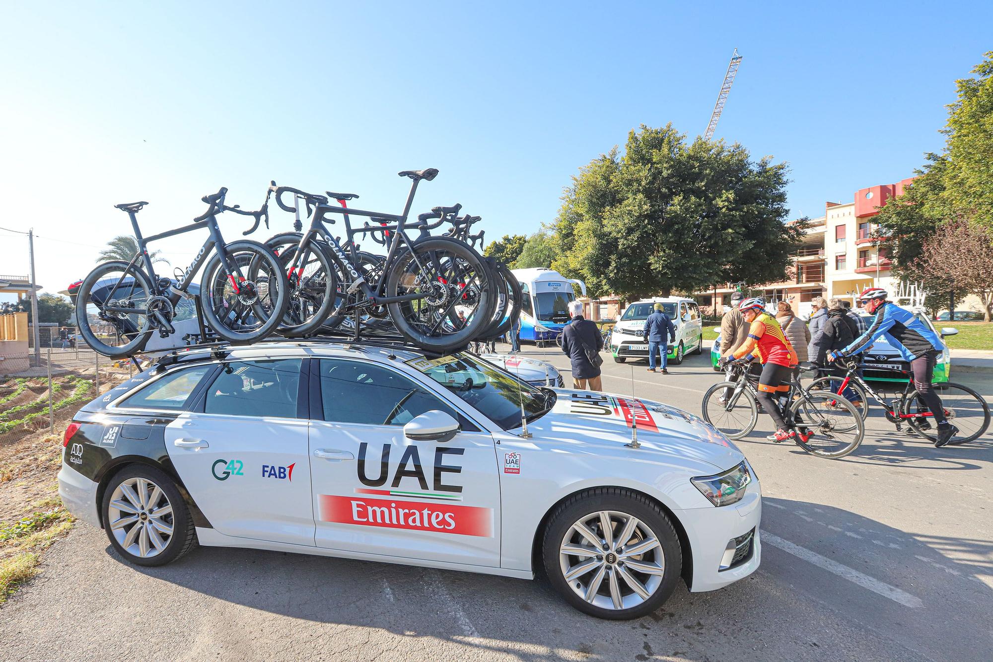 Salida de la 74 Vuelta Ciclista a la Comunidad Valenciana desde Orihuela