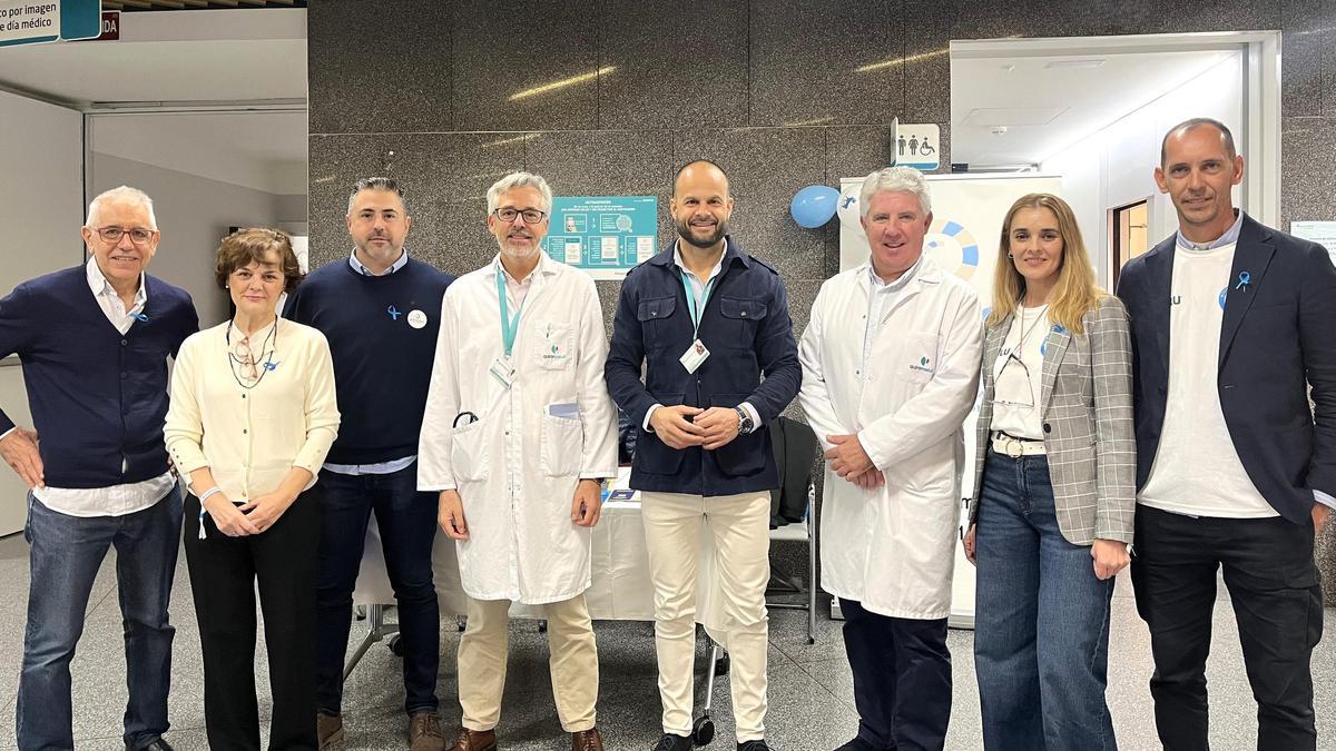 Foto de los integrantes en la mesa de Adicor sobre la diabetes