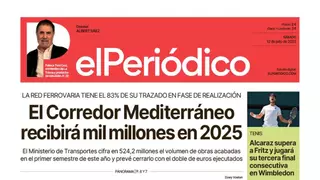 La portada de EL PERIÓDICO del 12 de julio de 2025