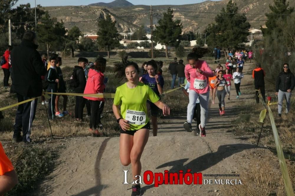 Final regional de campo a través infantil