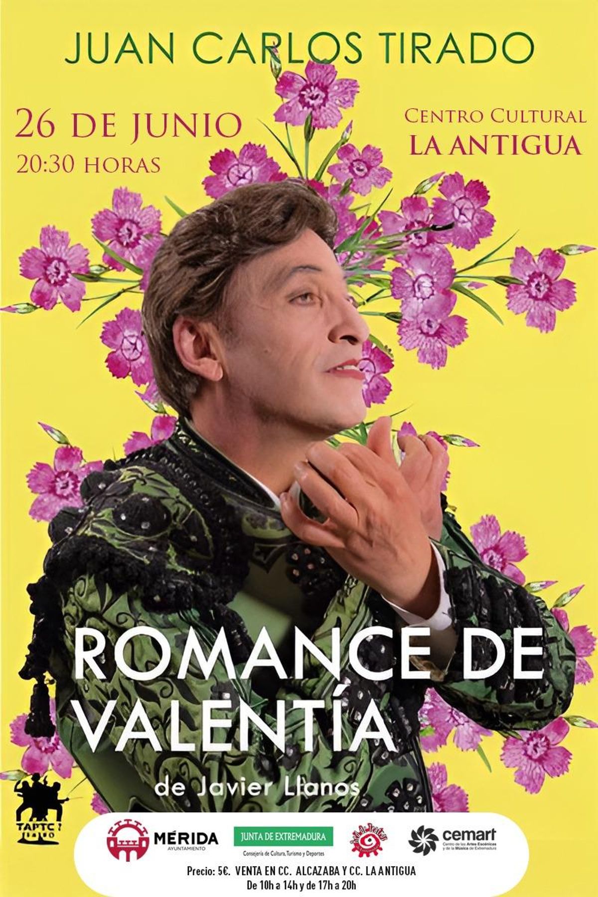 Cartel de la obra.