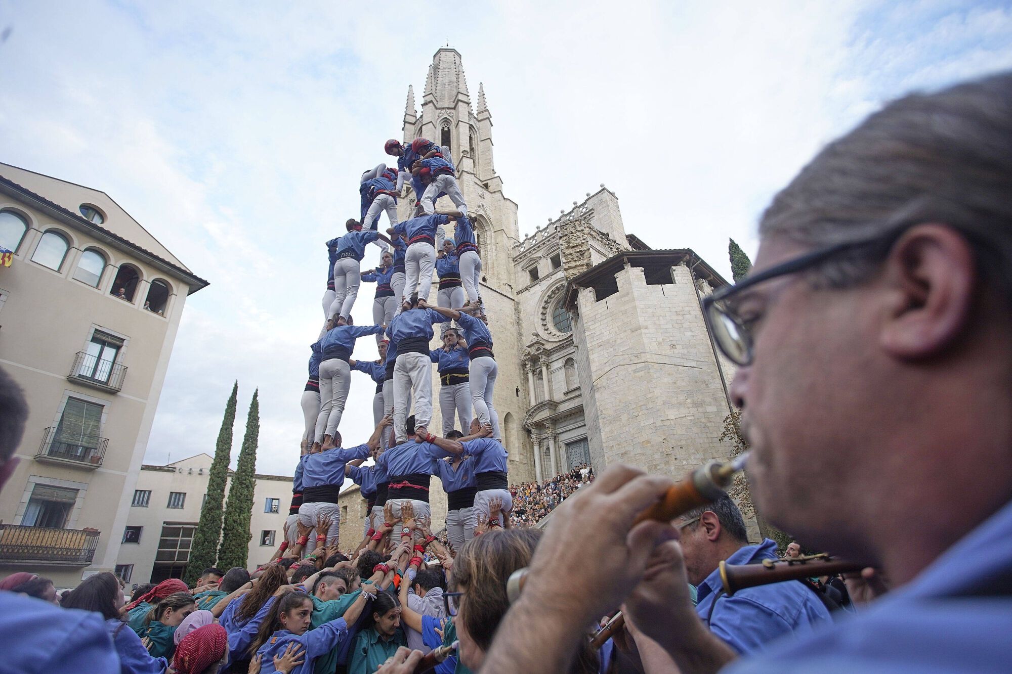Castells de Vigília amb els Marrecs de Salt
