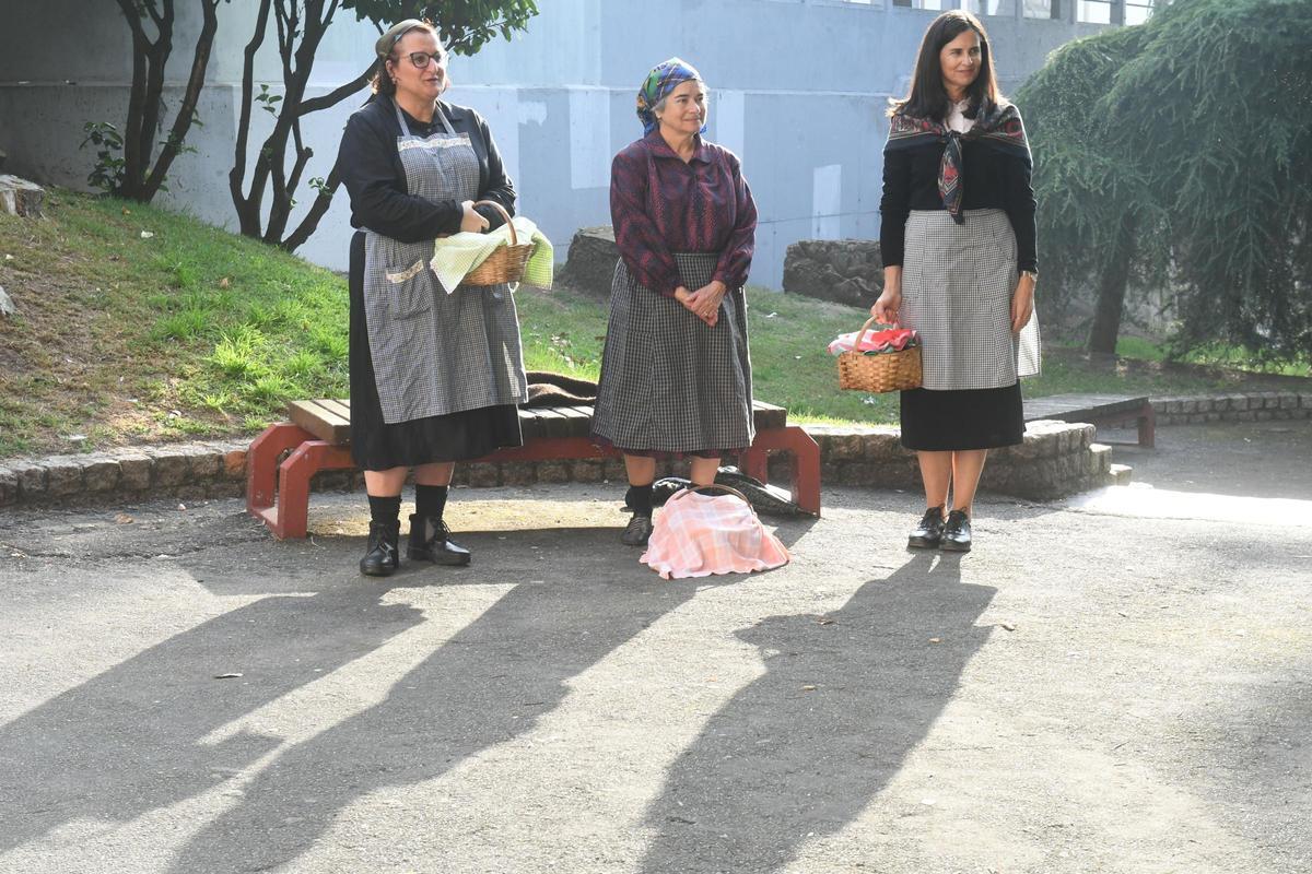 Teatro en la calle sobre el pasado marino de A Coruña
