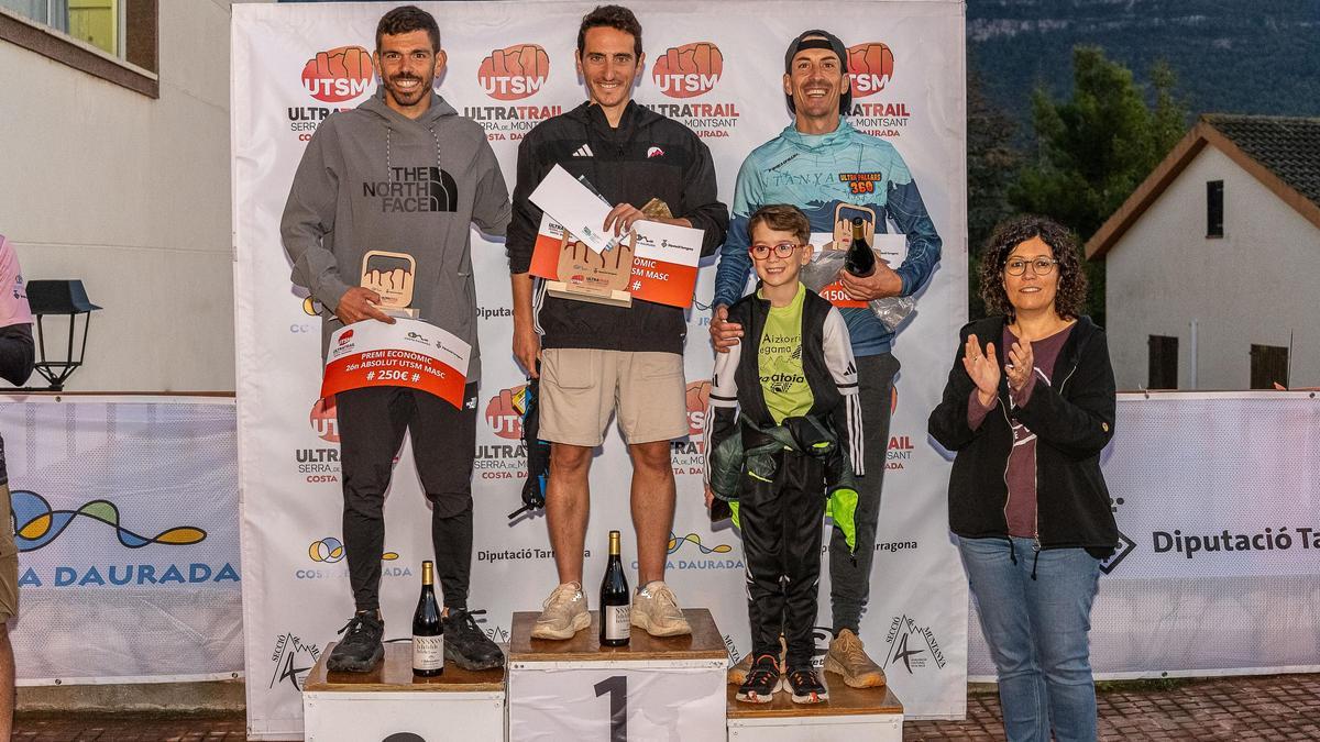 Las imágenes de los podios de la Ultra Trail Serra de Montsant – Costa Daurada