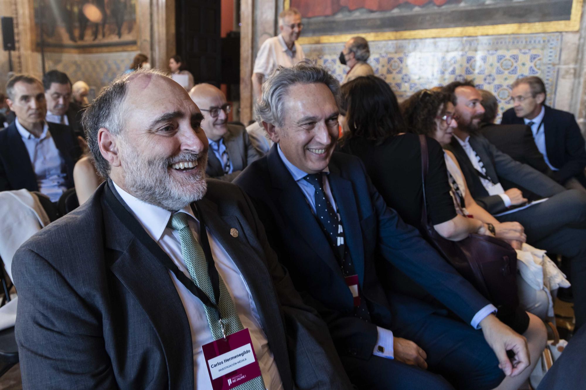 Lectura de la deliberación de los Premis Jaume I