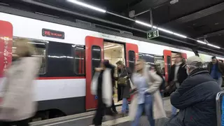 Cerrado por 20 meses uno de los tres accesos a la estación de Sarrià de FGC