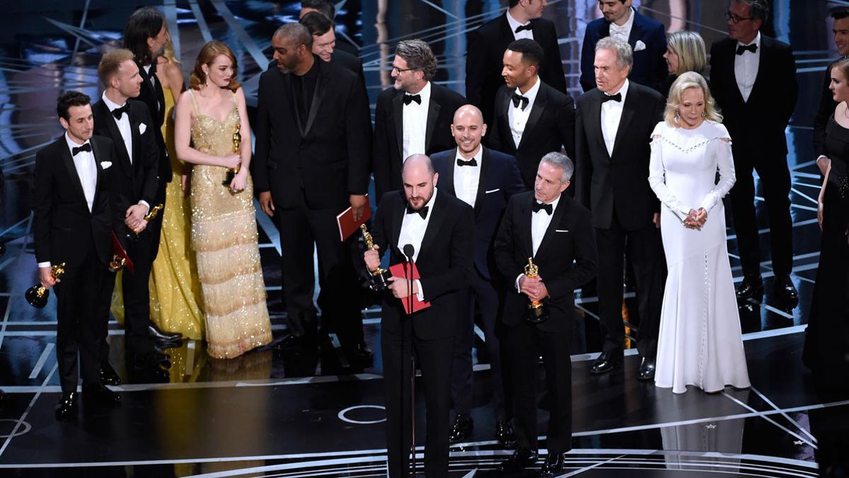 'La La Land' recoge por error el premio a Mejor Película