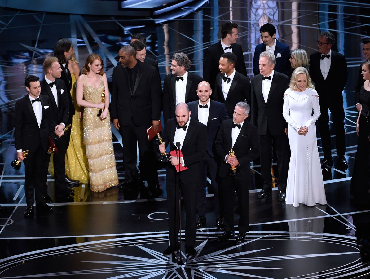 'La La Land' recoge por error el premio a Mejor Película
