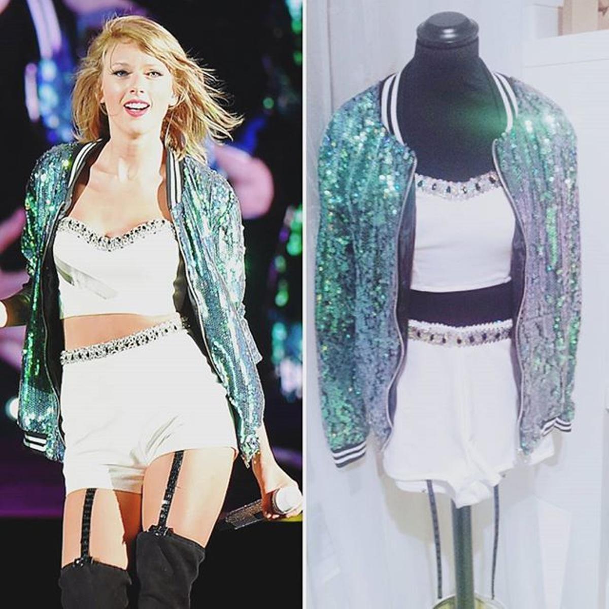 Lotte Lutjes vestida de Taylor Swift