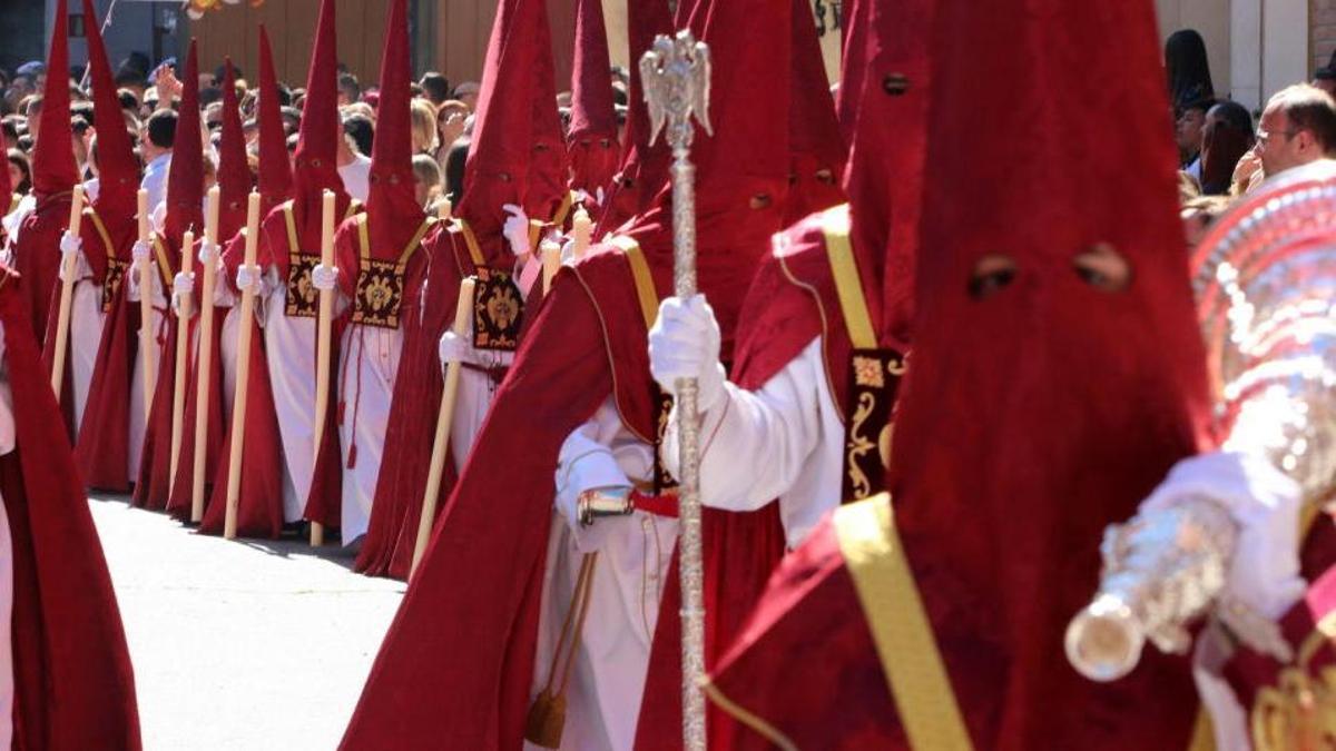 Nazarenos del Prendimiento.