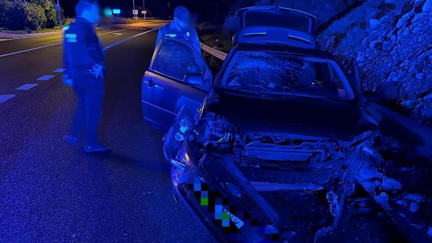 Stark alkoholisierter Fahranfänger verursacht Unfall in Alcúdia