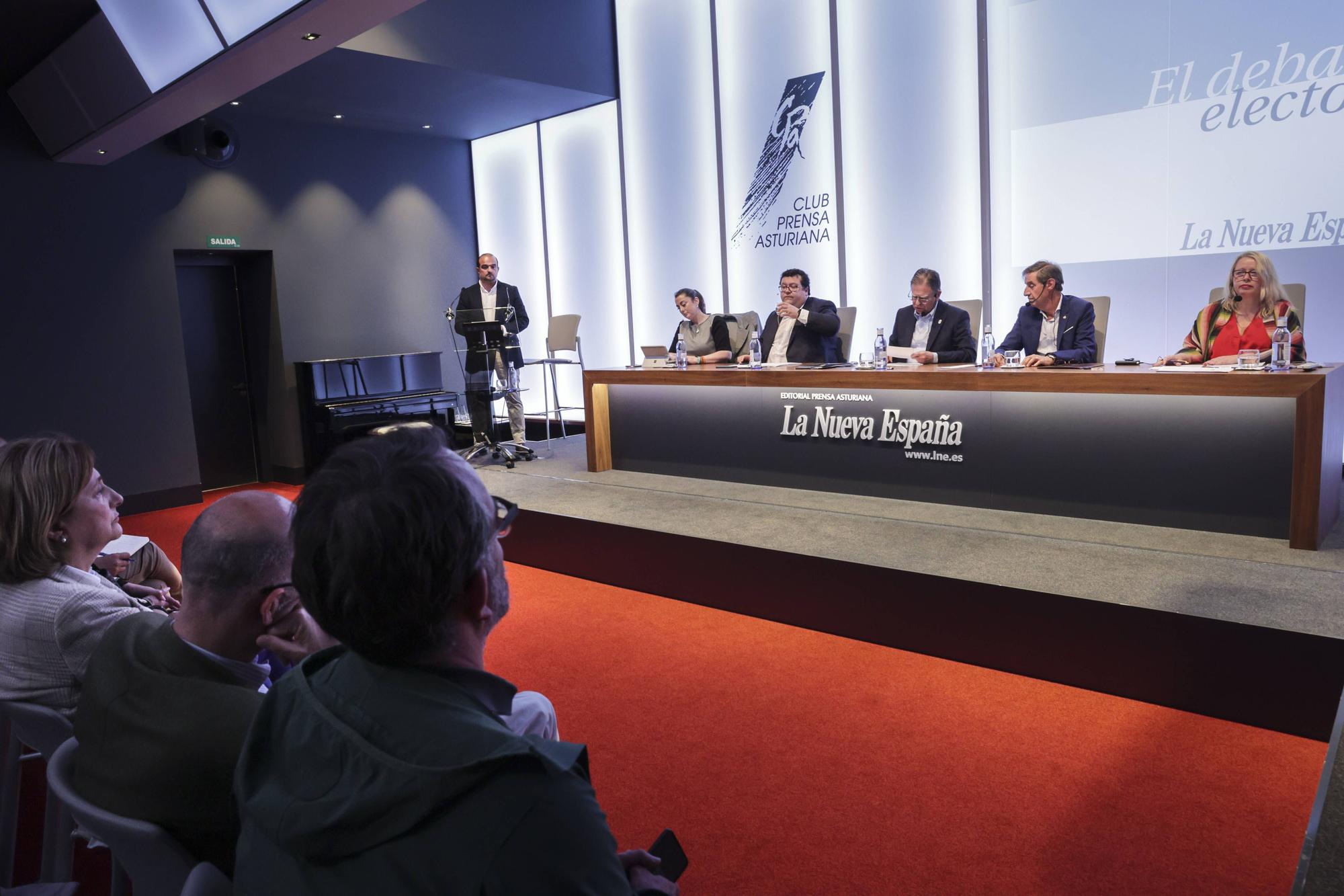 En imágenes: Así fue el debate decisivo por la Alcaldía de Oviedo