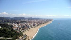 Vista de Calella (Maresme, Barcelona).