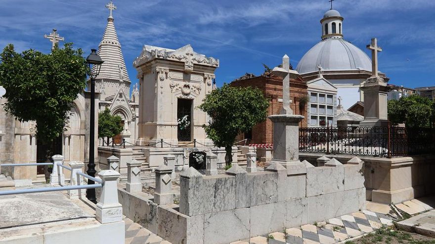 Imagen del cementerio histórico de San Miguel.