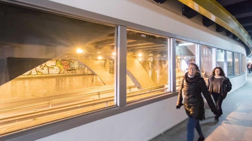 El túnel de Gran Vía se cerrará durante los espectáculos de luces