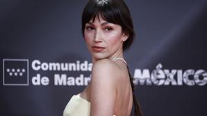 MADRID, 27/04/2025.- La actriz Úrsula Corberó posa en el photocall previo a la entrega de los Premios Platino, este domingo en IFEMA, en Madrid. EFE/ Daniel González