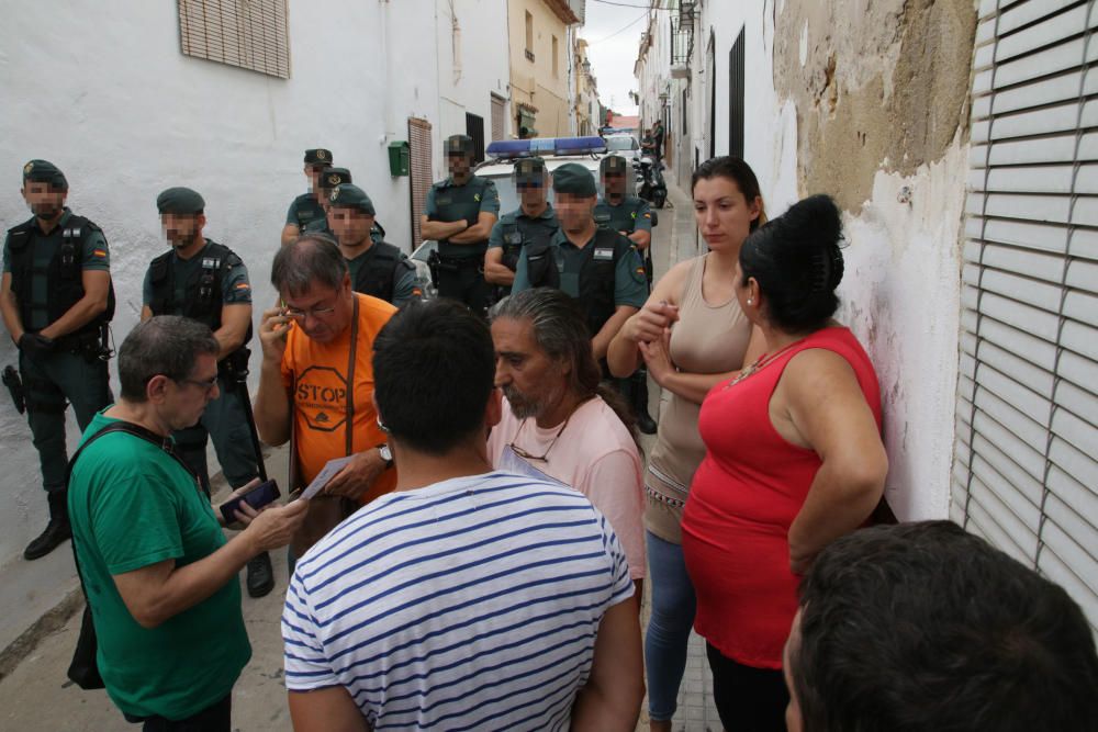 Desahucio paralizado en Oliva