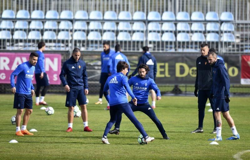 Entrenamiento del Real Zaragoza