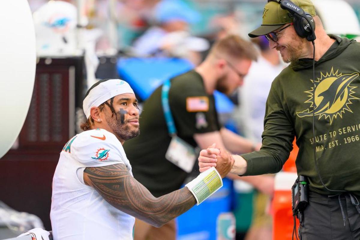 Tua Tagovailoa, quarterback de Dolphins, estará en el Bernabéu