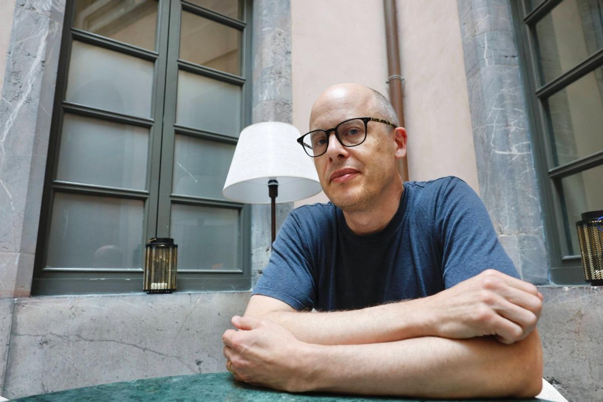 Lev Grossman, en Avilés Lev Grossman, en Avilés