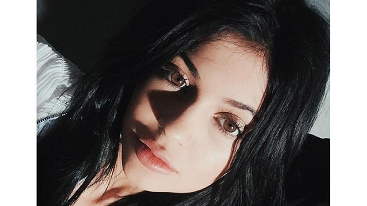 Kylie Jenner sin maquillaje en Instagram