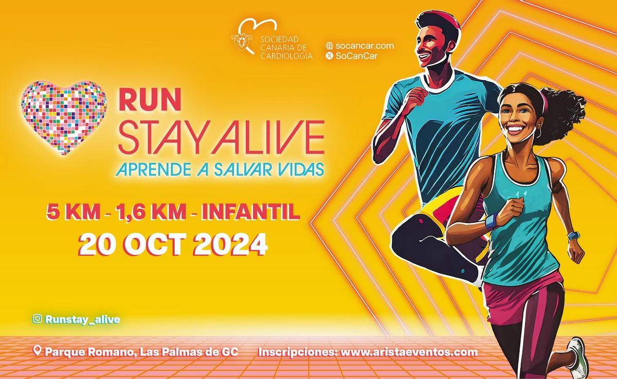 La Run Stay Alive se traslada al Parque Romano y el Muelle Deportivo.