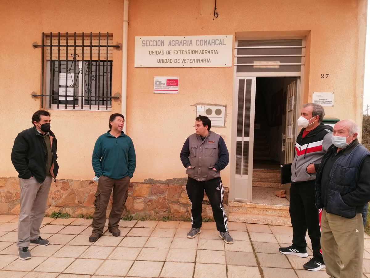 Ganaderos de la comarca de Tábara, molestos con la administración electrónica