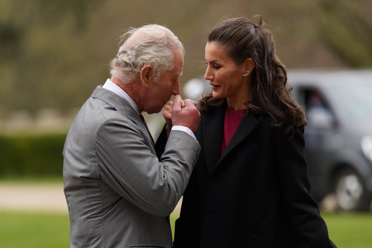 Príncipe Carlos de Inglaterra. LA REINA LETIZIA Y EL PRÍNCIPE CARLOS DE INGLATERRA EN AUCKLAND. 05 April 2022