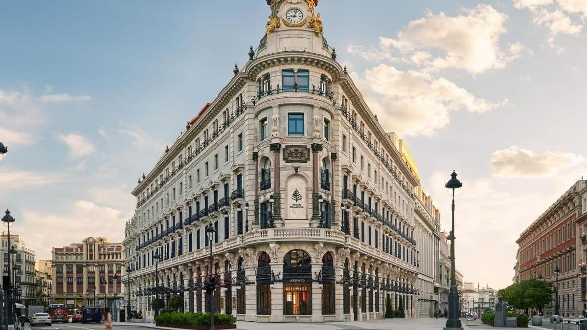 El hotel Four Seasons de Madrid.