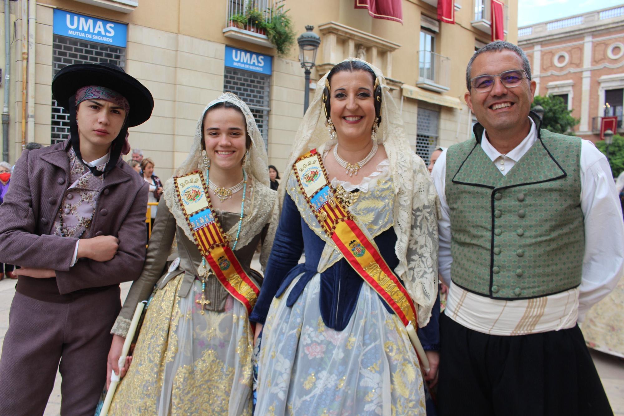 La fuerza de las Fallas en la Procesión de la Virgen (III)